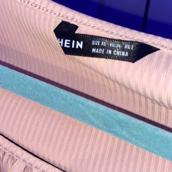 Nude pink SHEIN top - Picture 3 of 4